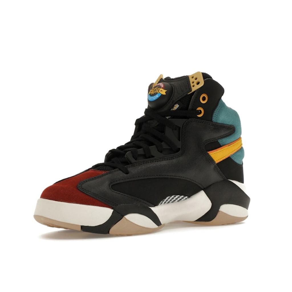 Мужские кроссовки Street Fighter x Reebok Shaq Attaq Champion Edition Черный Основной-Черный Темно-Соболиный HR0603