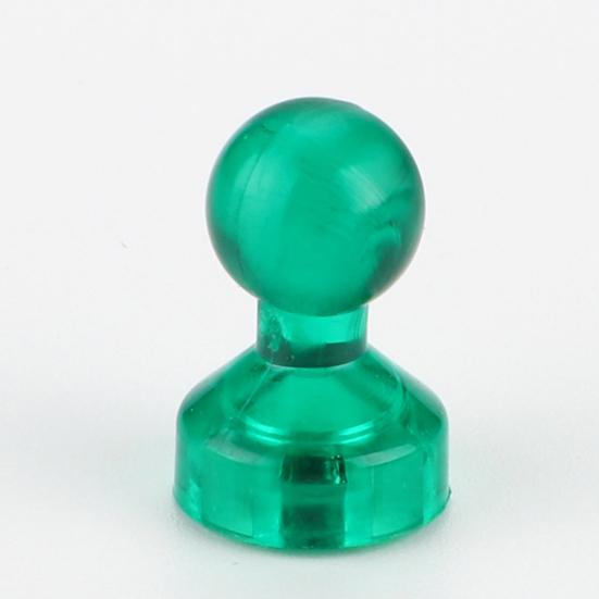 10 шт. Магнитные кнопки-гвоздики Сильная адгезия Многоцелевые Мини Цветные Прозрачные Магниты на холодильник