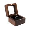 Durable Eco-friendly Wood Ring Gift Case Jewelry Display Necklace Box for Birthday