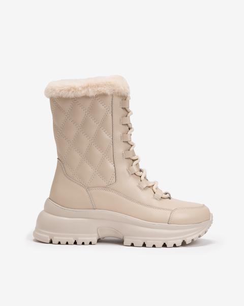Young Age Women S Half bootS Ivory
