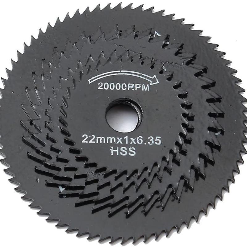 6 шт./компл. 22-44 мм мини HSS дисковая пила, вращающийся инструмент для Dremel, металлический резак, электроинструмент, режущие диски по дереву, дрель, отрезная оправка