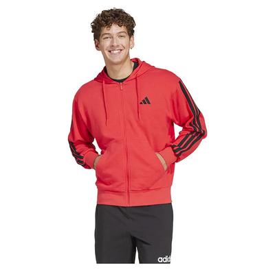 Свитшот Essentials 3 Stripes из французского терри на молнии