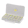 Portable Weekly Pill Organizer - 3 Daily Slots, Large Capacity, 7-Day Medication Reminder Box