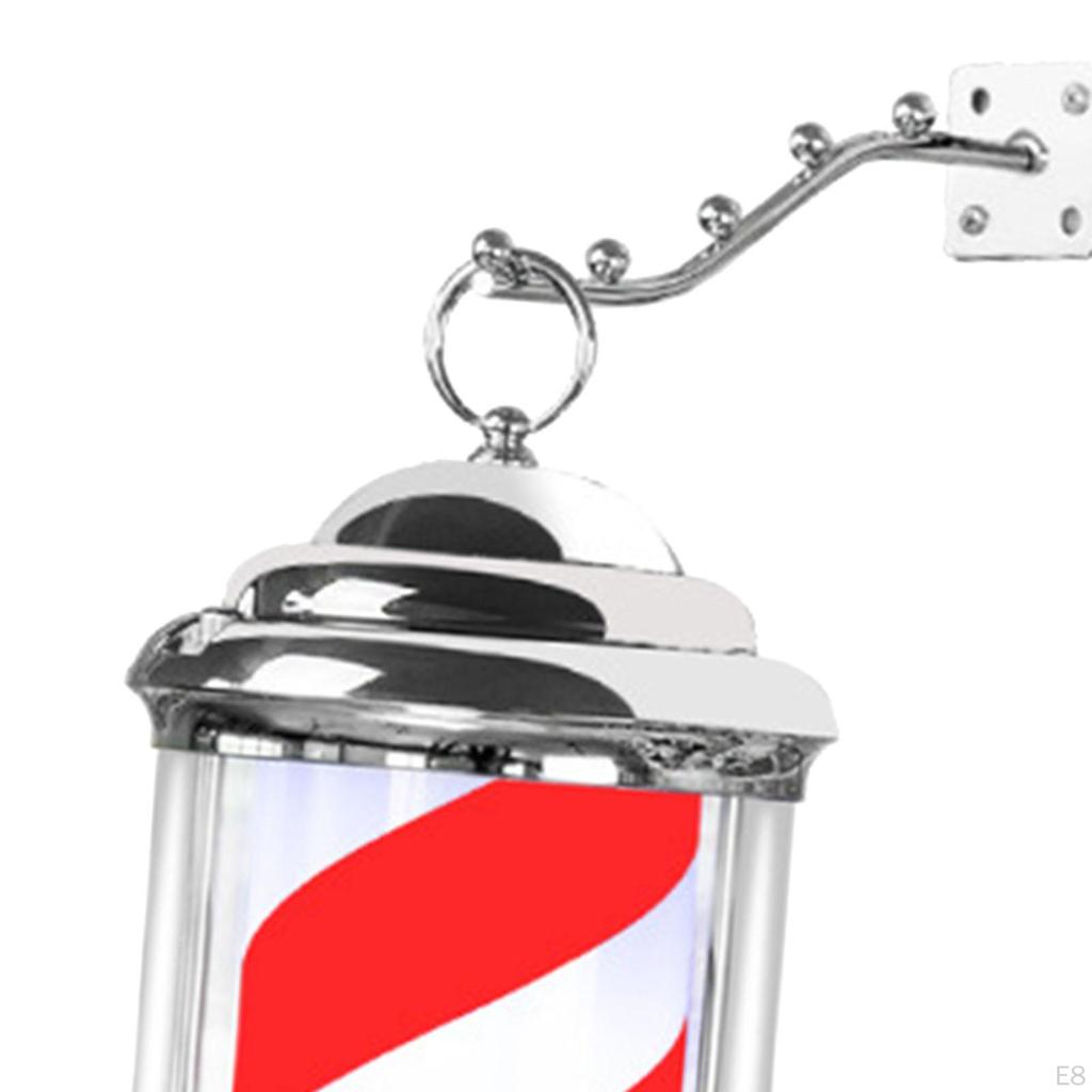 Парикмахерский светильник, непромокаемый, вращающийся для деловой активности, черный, белый, 28 см