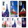 Париж Эйфелева башня для путешествий для OPPO Reno7 SE 6 5 ZF 4G 5G Find X2 X3 Neo Lite Pro Plus прозрачный мягкий чехол для телефона