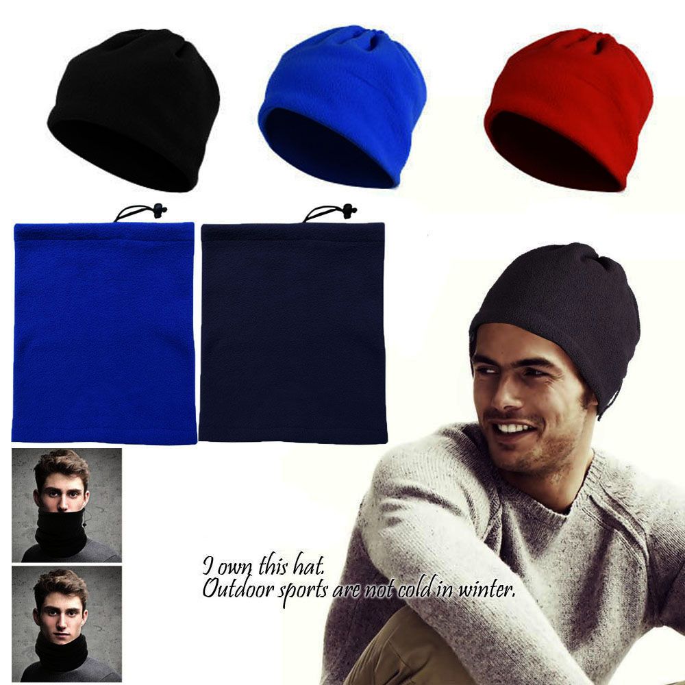 Accessories Polar Fleece Gaiter Winter Headwear Hiking Scarf Warmer Neck Tube Camping Face Mask