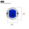 6PCS Boat Marine Lights Navigation Waterproof Marker Lamp For Truck RV Yacht Transom Anchor Stern DC 12V 6LED Stern Light 7