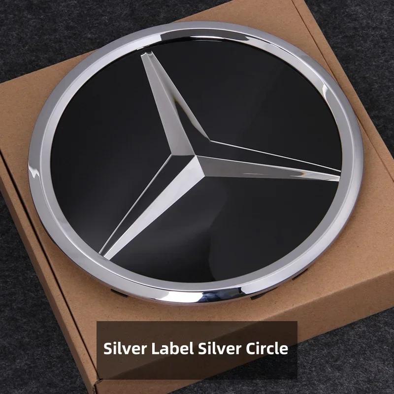 Автомобильная наклейка Для Mercedes Benz Автомобиль Передняя решетка Логотип Свет Зеркальная поверхность Светодиодный значок Для Mercedes Benz W166 GLS350 AMG/GLS63 X205 Эмбл