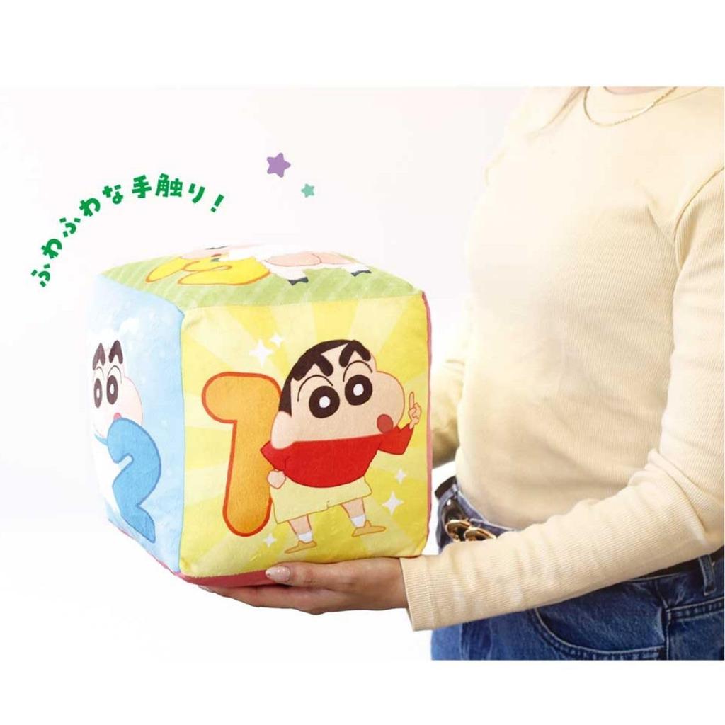 Tees Factory Crayon Shin-chan Dice Cushion, Transforming Shin-chan, Approx. H200xW200xD200mm, KS-5529229HS