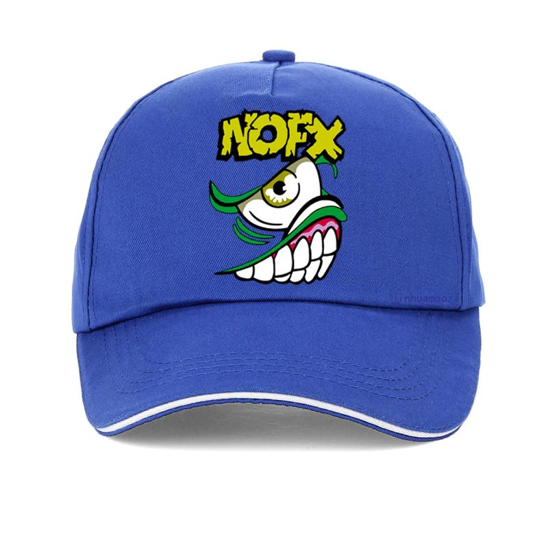 Men Summer Hat Fashion Brand NOFX Hardcore Punk Cap Nofx Rock Metal Baseball Cap Unisex Adjustable Snapback Hats