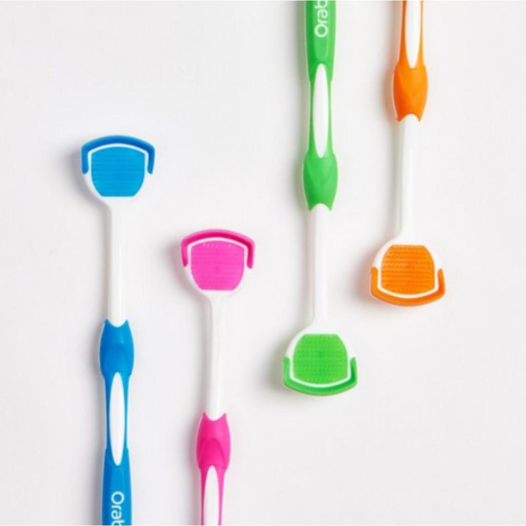 [Orabrush] Очиститель языка + колпачок для хранения