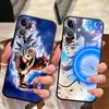 Черный Мягкий Чехол для Телефона для iPhone 7 8 15 16 14 Plus XR 13 12 11 17 Pro Max 17Air XS Max Dragon Ball Vegeta Аниме