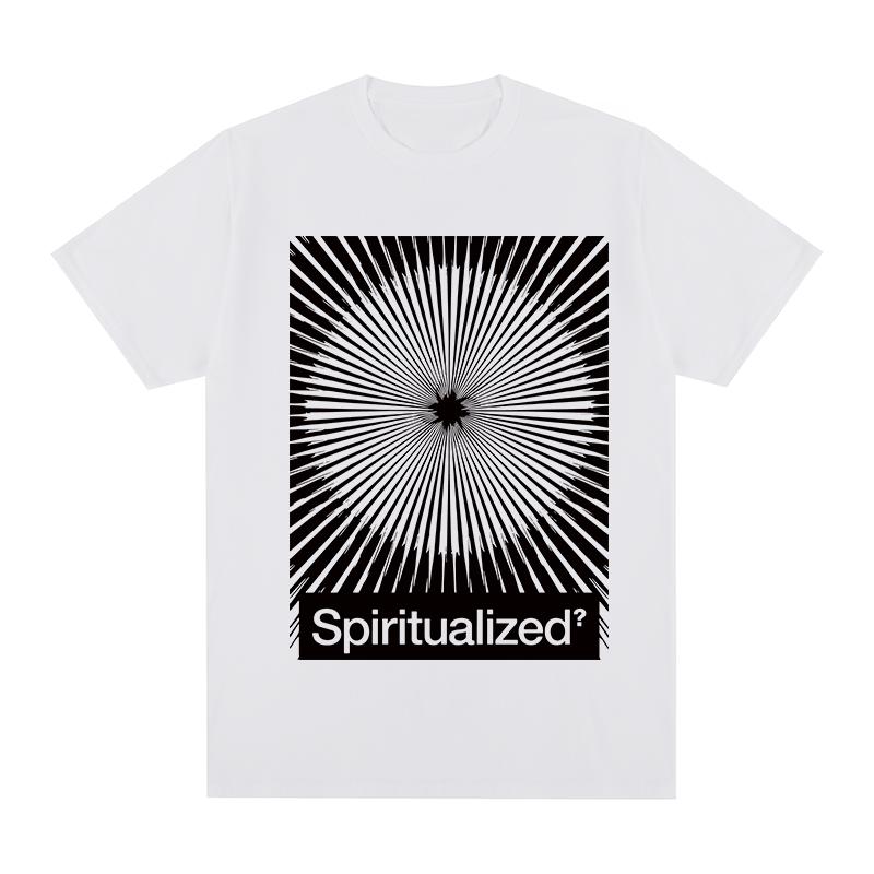spiritualized Vintage t-shirt Y2k Clothing Birthday Gift Cotton T shirt New TEE TSHIRT s tops