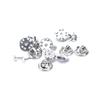 10Sets Lapel Pin Holder Buckle Clutch Jewelry Diy Butterfly Badge Brooch Clasp