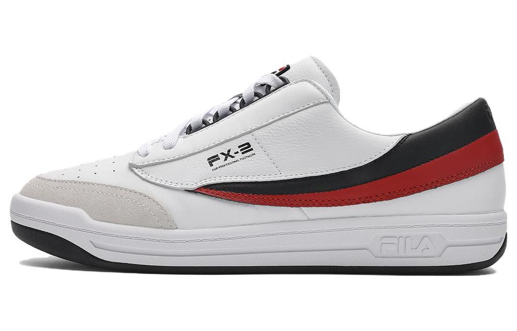 Men's Sneakers FILA FX 2 Comfortable Slip Resistant Cushioning Low top Skateboard Shoes Men's White