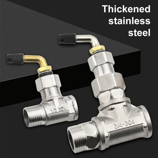 Соединитель для смесителя с защитой от замерзания из нержавеющей стали, наружный смеситель с защитой от замерзания, труба 1/2" 3/4"