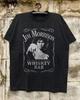 The Doors Jim Morrison Whiskey Bar T-shirt, Unisex Black T-shirt, Size S-5XL