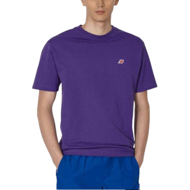 New Balance Футболка мужская MADE Фиолетовая MT21543-PRP