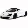 1:32-масштабная игрушечная модель автомобиля McLaren 720S, автомобиль с откатным механизмом из цинкового сплава со звуком и светом и открытой дверью кузова, игрушечный автомобиль для детей, подарок для мальчиков и девочек