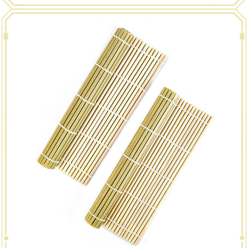 24x24cm Bamboo Sushi Making Roller Sushi Making Rolling Mat Bamboo Curtain Sushi Making Tool