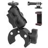 JEBUTU Camera Mount Clip Mount for For Wearable Fixation Screw Super Clamp 2 Points 360 Degree Rotation Ball Head Arm Bike Mount Camera Gripper Camera
