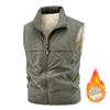 Autumn and Winter Plush Men's Lamb Fleece Coat Men's Shake Grain Warm Tank Top Sleeveless Warm Loose