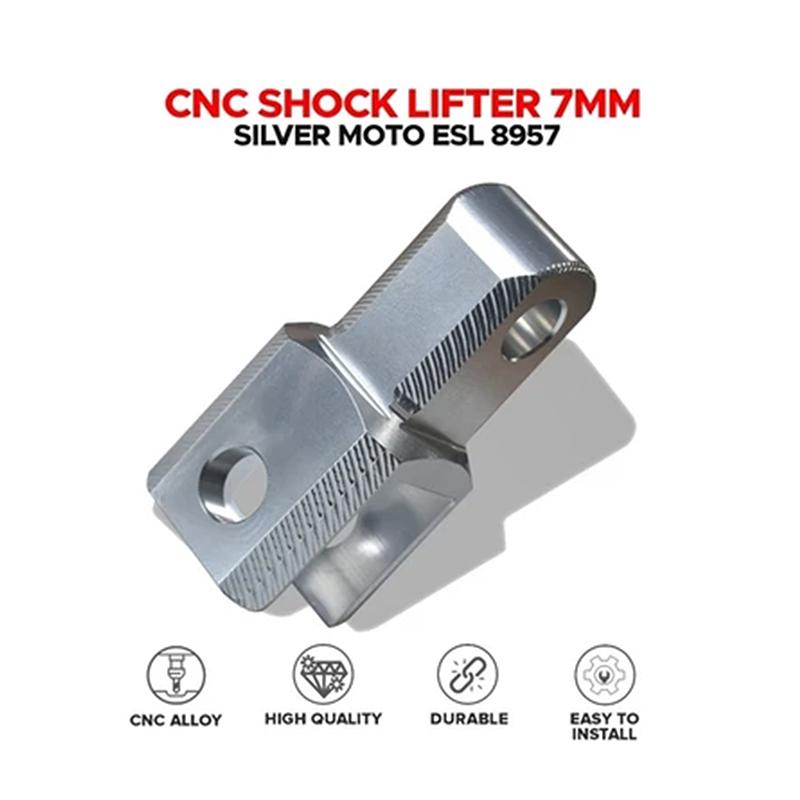 7MM Alloy Shock Lifter CNC Extension ESL 8957 Motorcycle Suspension Height Adjuster Suitable for Modified Motorcycles