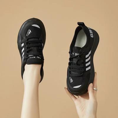 Студенческие универсальные спортивные женские повседневные одинарные кроссовки с мягкой подошвой легкие кроссовки весна 25 новые сетчатые кроссовки Forrest Gump