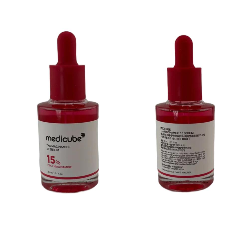 Medicube Tranexamic Acid Spot Toning Set — Dark Spot & Tone-Correcting Serum + Cream for Fade Hyperpigmentation, Even Skin Tone, Korean Skincare