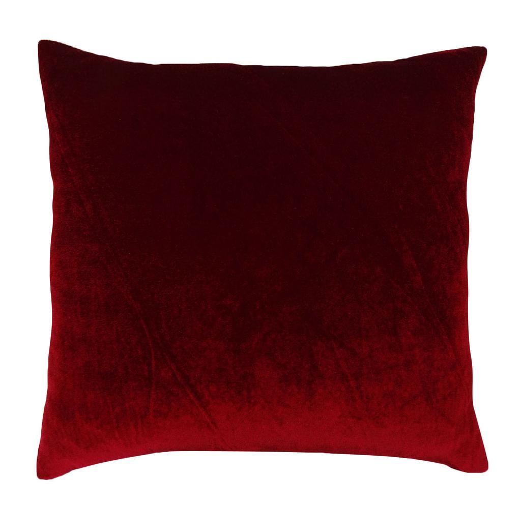 Главная D cor Throw Pillow Solid Maroon Декоративный бархатный чехол для подушки - Выберите