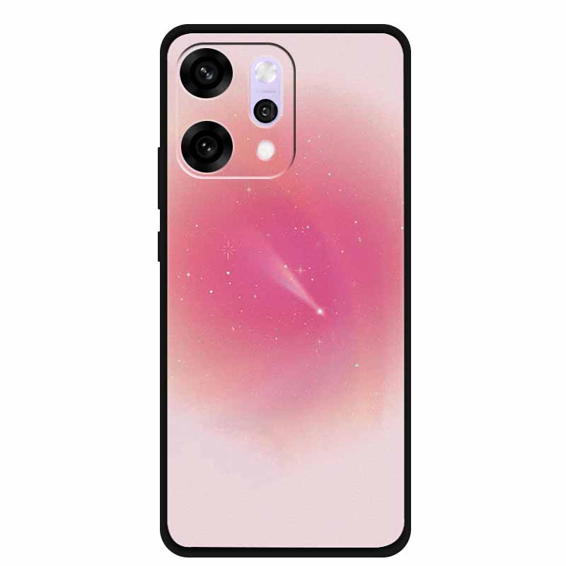 Мультяшный чехол для OPPO Reno 14 Pro, мягкий силиконовый чехол для телефона, Funda для OPPO Reno14Pro, черный ТПУ, защитный бампер, задняя крышка, мраморный, Para