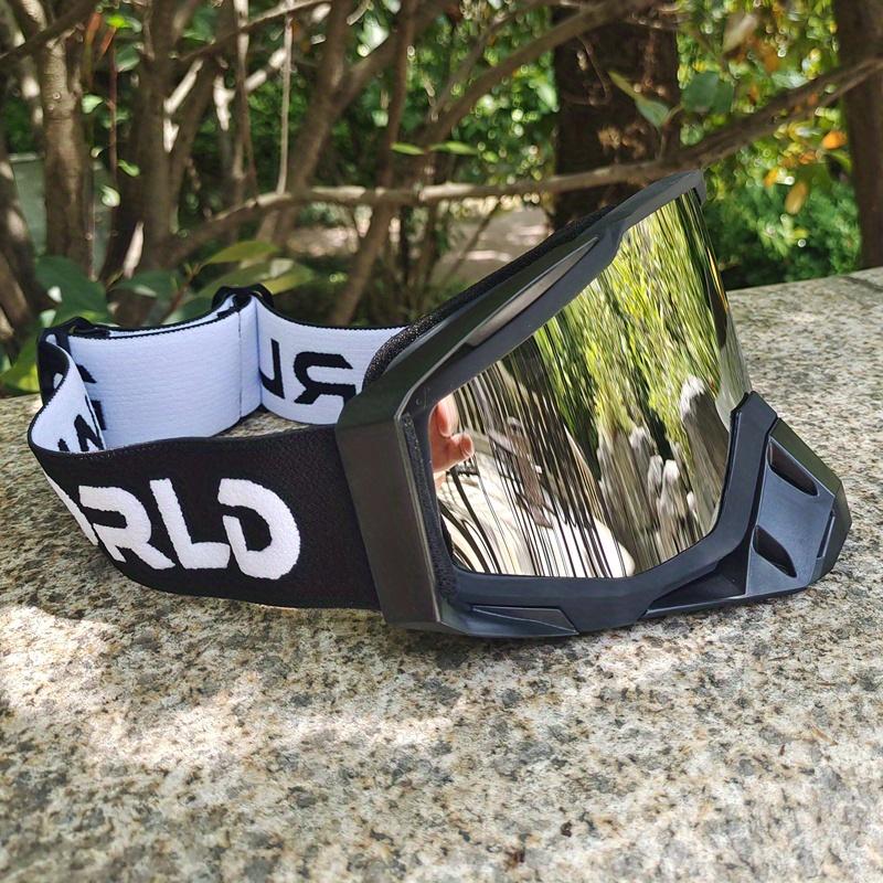 Motorcycle Goggles for Adults - TPU Material, Windproof and Dustproof, Outdoor Sports Glasses for Cycling, Racing, Riding - Unisex