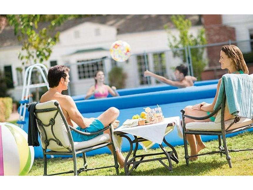 Intex28130 Simple Butterfly Family Inflatable Swimming Pool for Kids and Adults