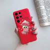 Чехол для Samsung Galaxy S24 Ultra S24 Plus Девушка с подсолнухом Расписной Мягкий Силиконовый Чехол для Телефона Для Samsung S24 Ultra S 24 S24+ Корпус