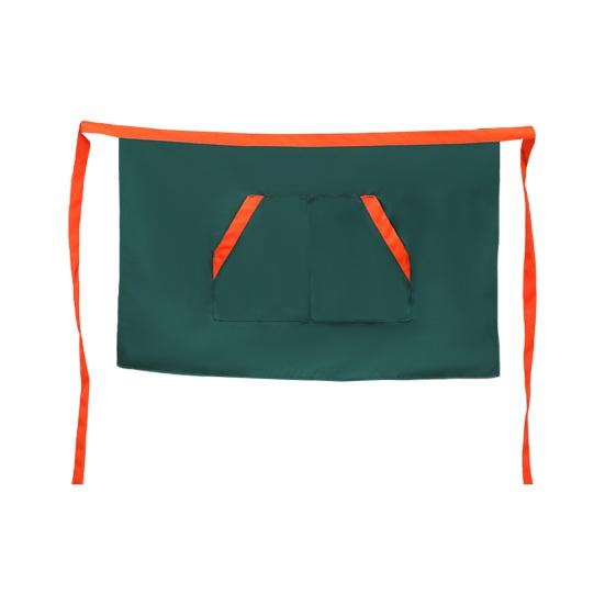 Фартук-нагрудник для работы шеф-повара с масляным полустойким к пятнам водонепроницаемым карманом, рабочий фартук для