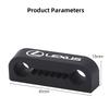 EZQZ3 4Pcs Car Door Lock Buckle Protective Cover Shock Absorber For Lexus Ct200h IS300h  RX400h RX350 RC RX450h GS RX RX270 NX300h UX