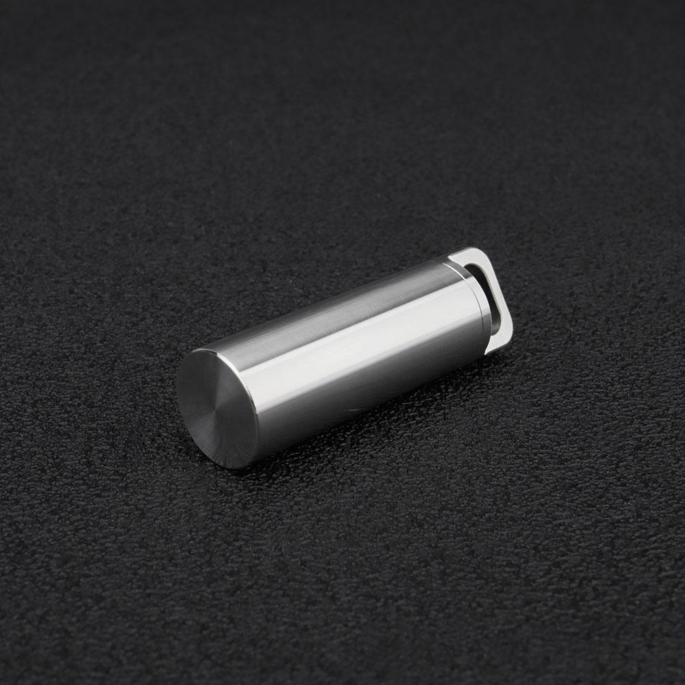 Titanium Alloy Seal Bottle Portable Waterproof Storage Box Outdoor Accessories Camping Tool Pendants 4