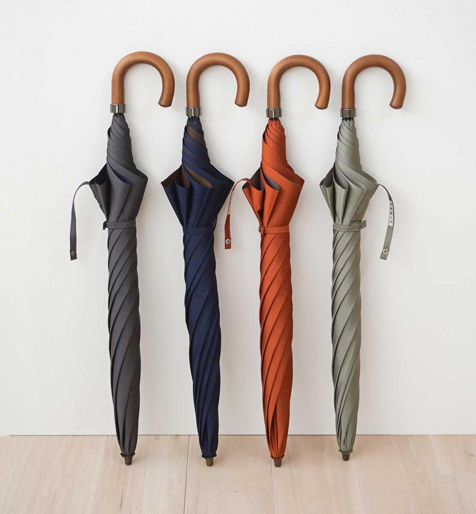 Made In Japan Folding Umbrella Durable 60cm Koshu Ori Glass Fiber Tokyo Western Umbrella Umbrella Specialty Store Luxury Umbrella Brand Komiya Shoten