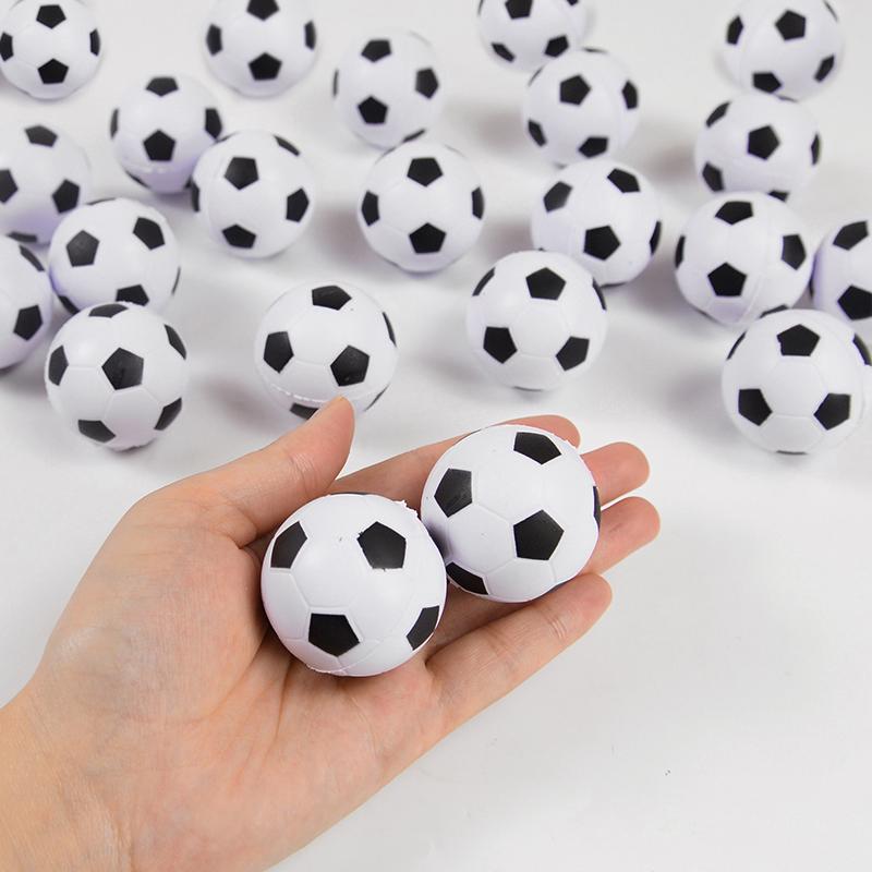 6/10Pcs Mini Soccer Ball Squeeze Toy Kids Sports Theme Birthday Party Favors Rubber Football Gift Pinata Filler Classroom Reward