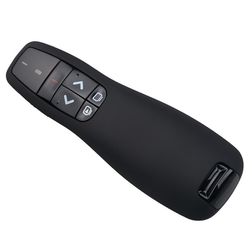 Беспроводной презентер 2,4G, USB-пульт дистанционного управления, лазерная ручка, беспроводной пульт дистанционного управления, красная лазерная указка для PPT, офиса для преподавания PowerPoint