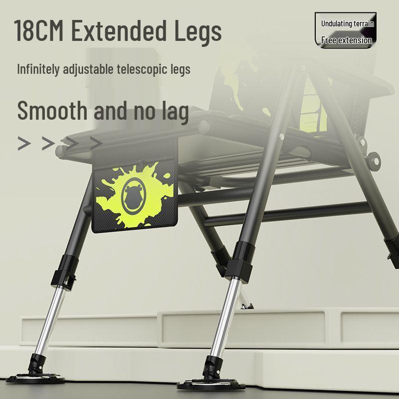 Новое складное многофункциональное металлическое рыболовное кресло в европейском стиле, раскладывающееся, для всех типов местности