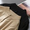 Женские весенние блузки с длинными рукавами-фонариками и воротником-стойкой, женские осенние однотонные рубашки свободного кроя