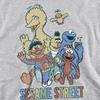 Sesame Street Unisex Adult Group Sweatshirt