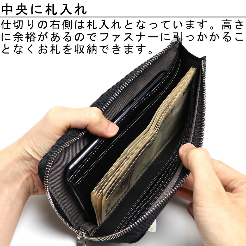 Кожаный кошелек Craftsman Dualline для смартфона, длинный кошелек на молнии, подходит для хранения смартфонов, кошелек из натуральной кожи Tochigi, кожаный смартфон