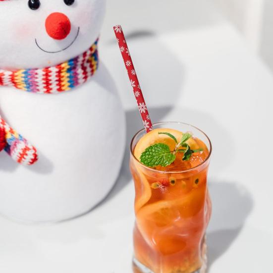 25 шт., трубочки для питья для вечеринок, пищевые соломинки, не содержащие BPA, многоразовые, широко используемые соломинки для стаканов, украшения для стола