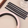 5Pcs Black Headband Anti-slip Strip Hairpin Anti Slip Teeth Hairband Manufacture Accessories