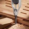 Square Hole Drill Adapter Mortising Attachment Easy to Use Practical Portable Fixed Bracket