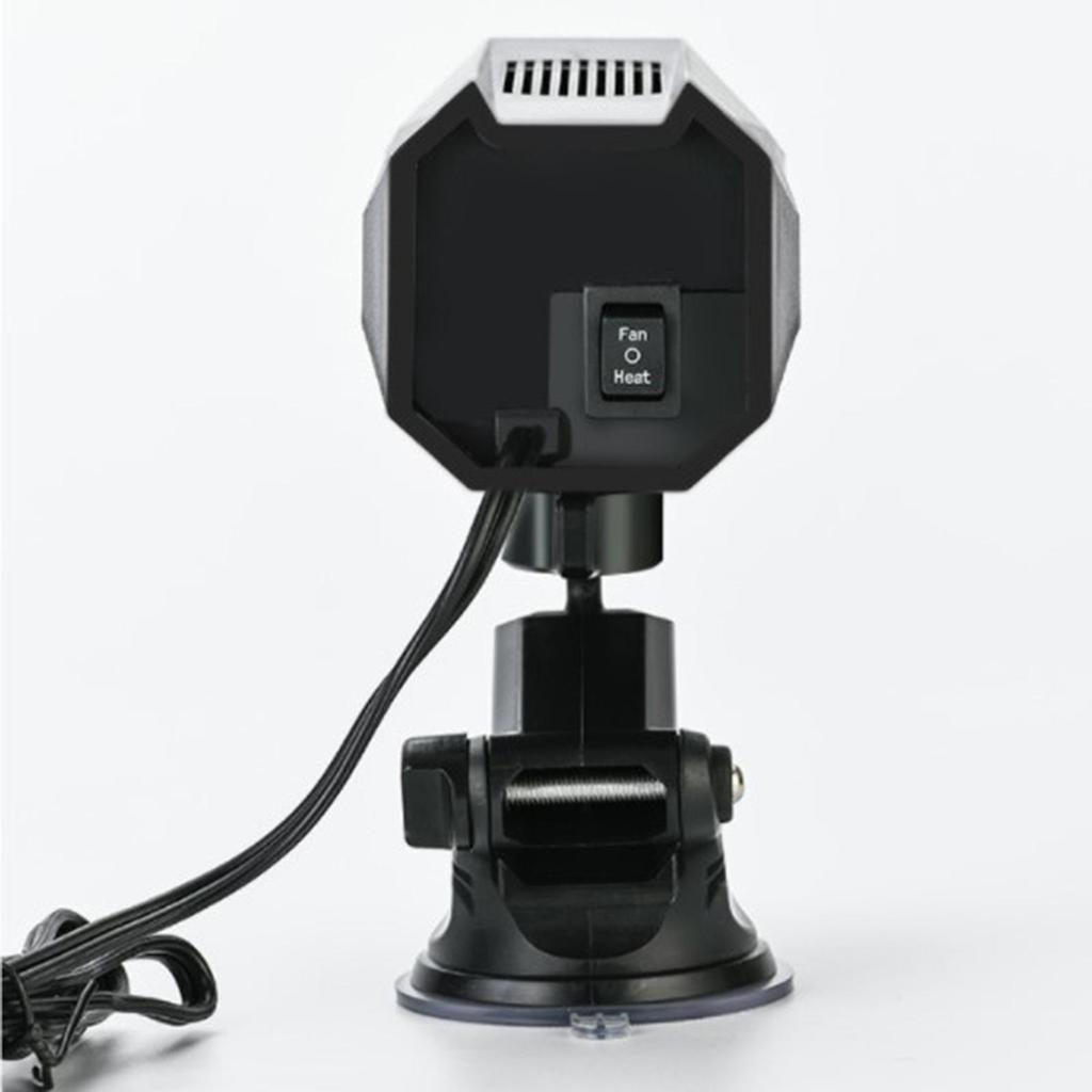 Портативный автомобильный обогреватель 12 В 150 Вт, антизапотеватель с естественным горячим ветром, разъем для прикуривателя