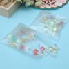 100 PCS Gift Hot Cookie Seal OPP Plastic Packaging Bag Self Adhesive White Dots