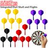 5/25Pcs 2BA Integrated Dart Flights Shaft Transparent Plastic Darts Sets Professional Dart Board Indoor Playing Darts Accessory